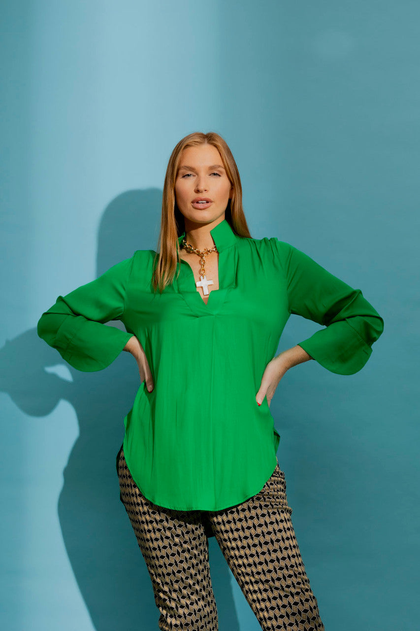 Green Blogger Shirt