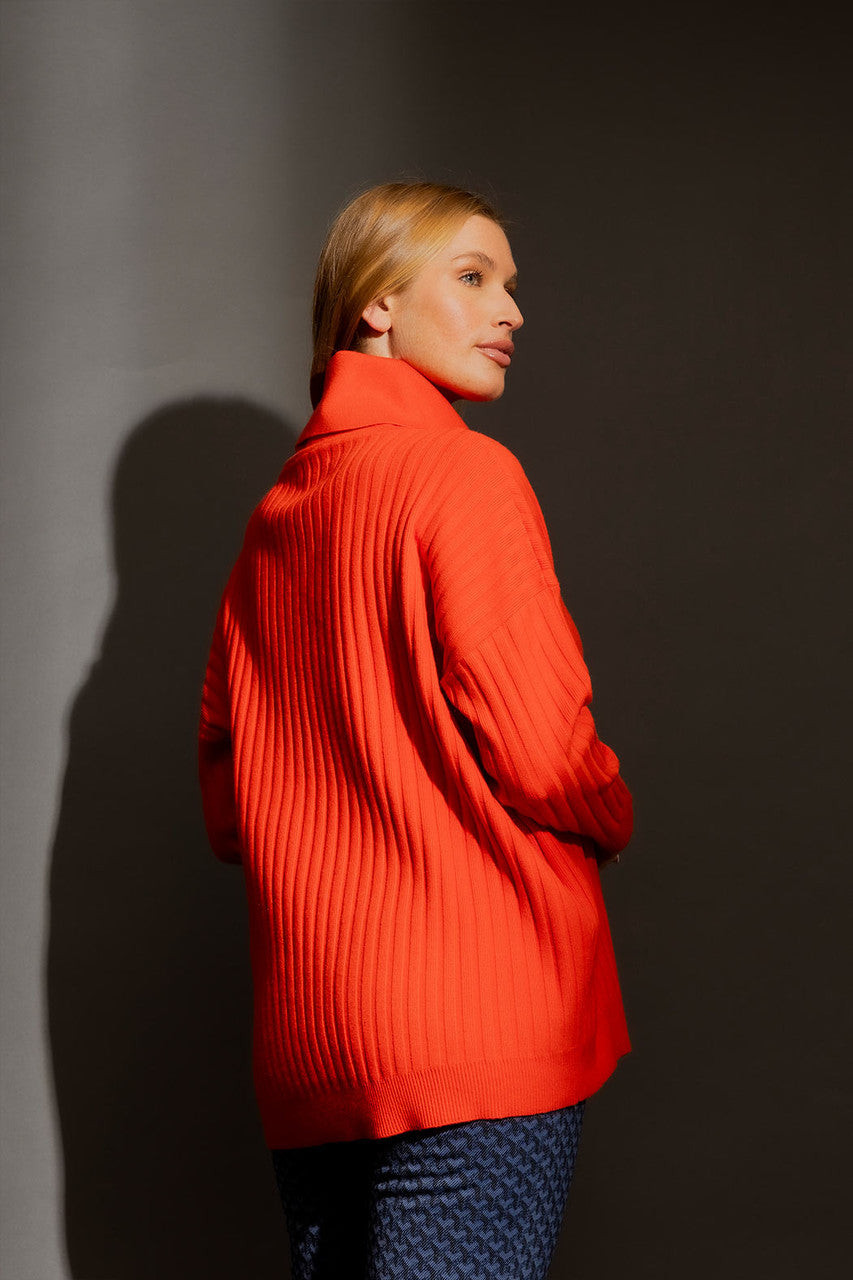 Orange Cowl Neck Jumper Orange S/M