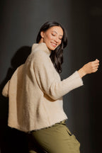 Oatmeal Knobbly Knit Jumper Oatmeal S