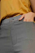 Mini Black & White Check Slim Leg Pants