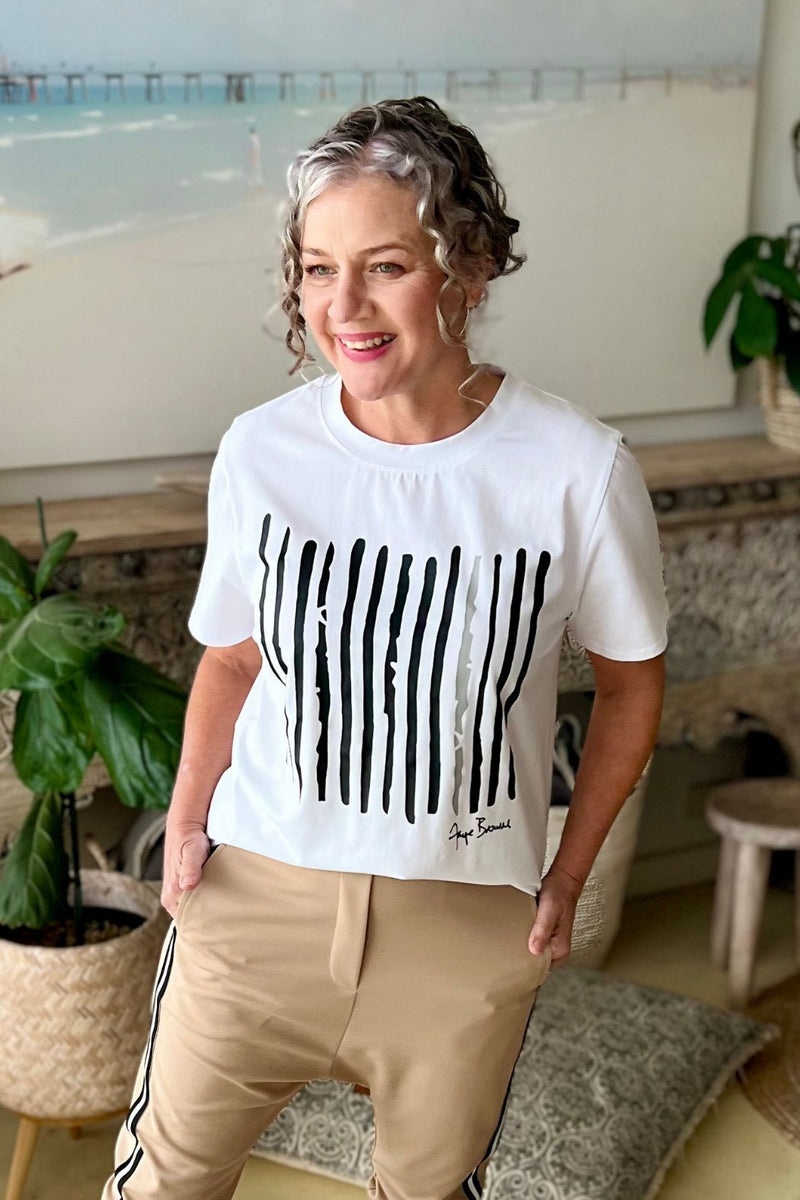 White Lines T-Shirt