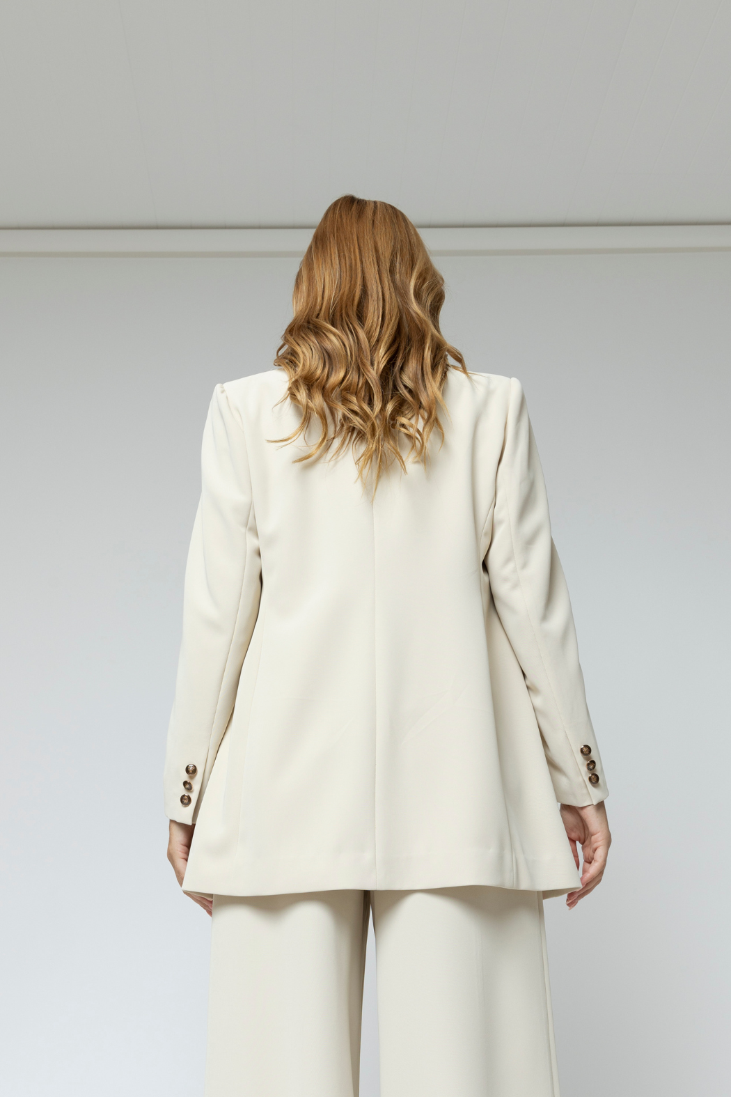 Oatmeal Twill Cleo Blazer - Sale
