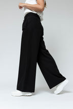 Black Cleo Belt Pant