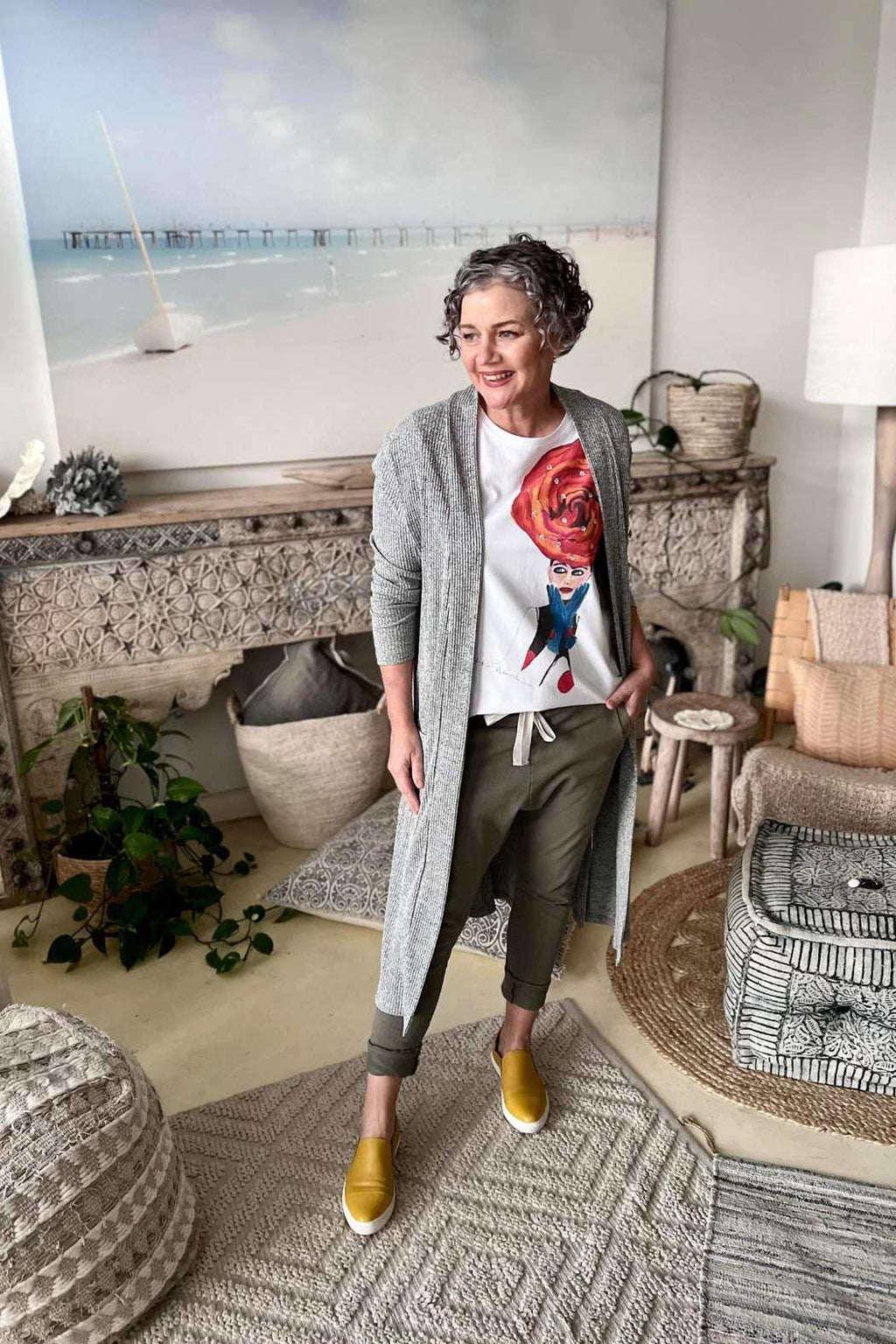 Wild Rose T-shirt White