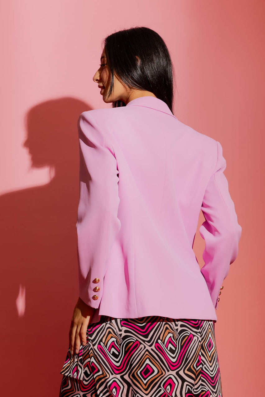 Pale Pink Sisca Blazer Pale Pink