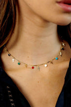 Multi 40cm Charm Necklace - SALE