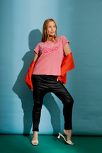 Pink Washed Cornelli T-Shirt