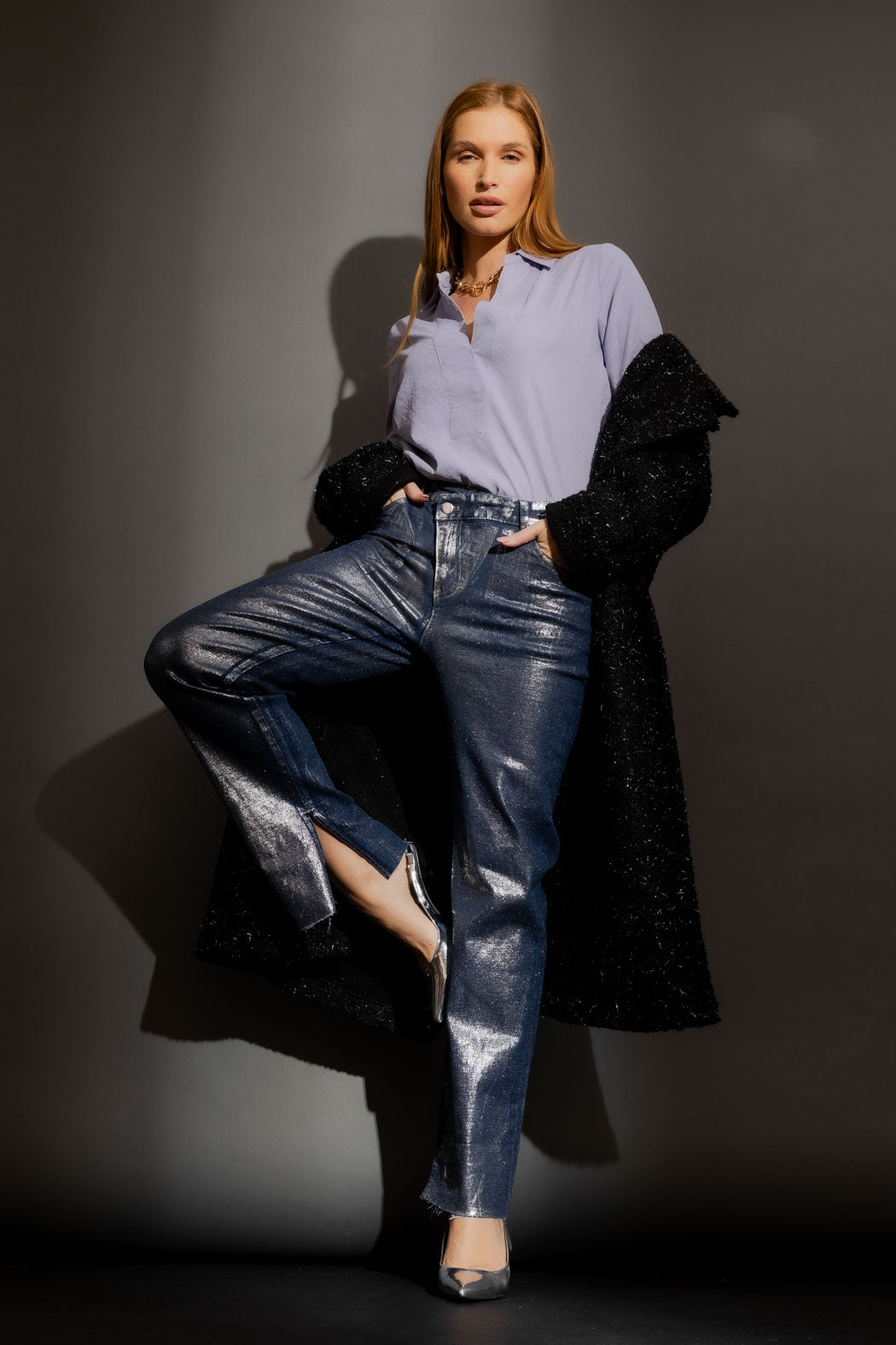 Warm Grey Brit Blogger Shirt Warm Grey