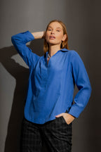 Cornflower Brit Blogger Shirt