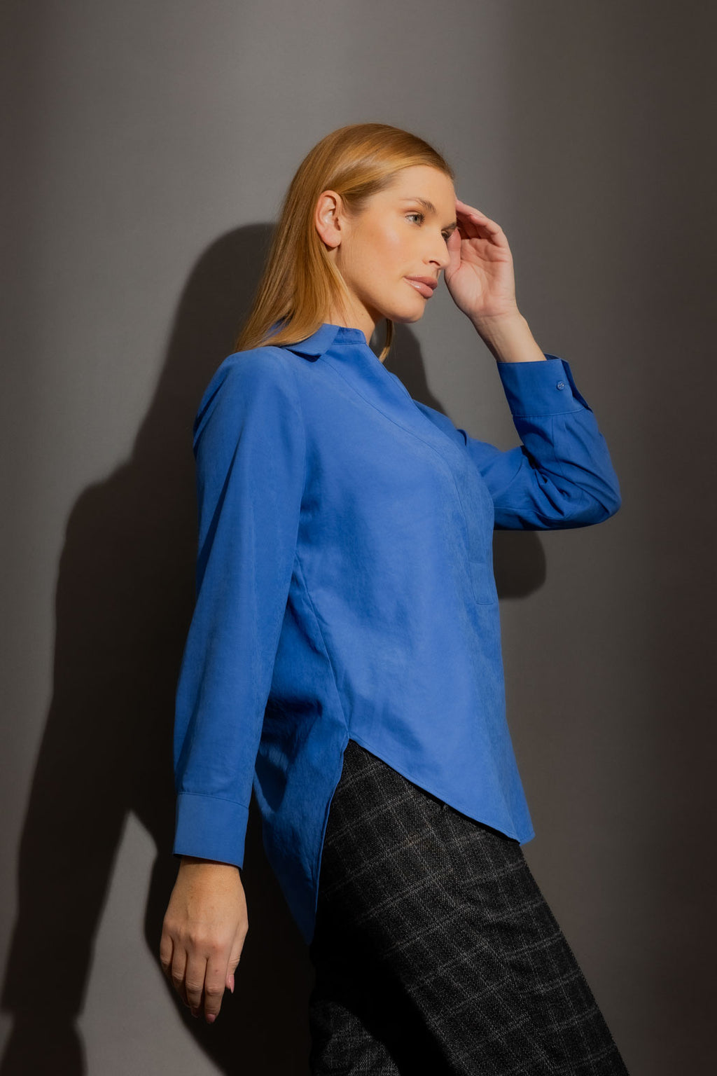Cornflower Brit Blogger Shirt