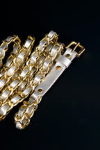 Silver Gold Chain Belt