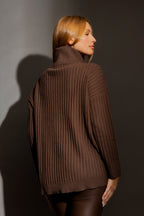 Cocoa Cowl Neck Jumper Cocoa S/M