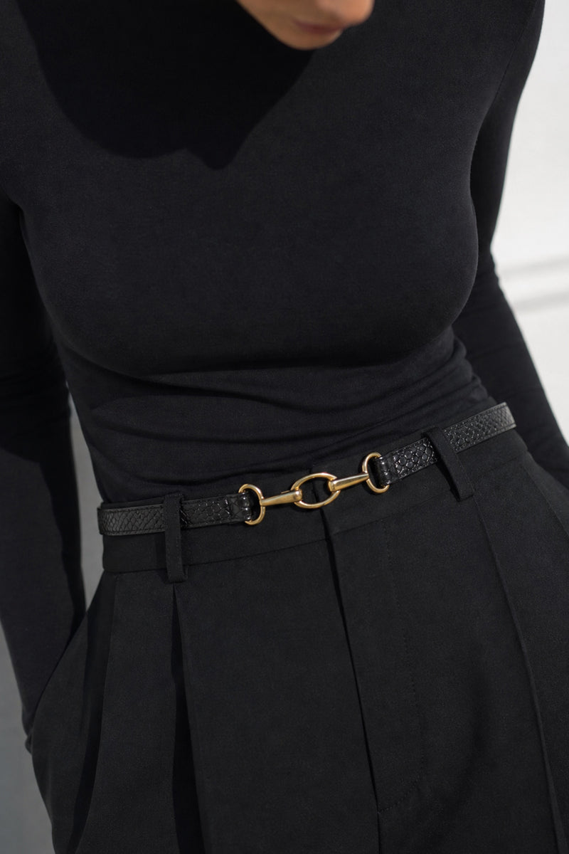 Black Bridle Belt