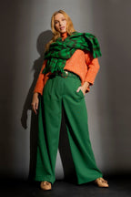 Forest Textured Cleo Pant