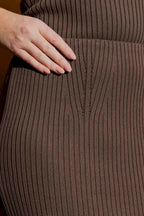 Cocoa Knit Tube Skirt Cocoa S