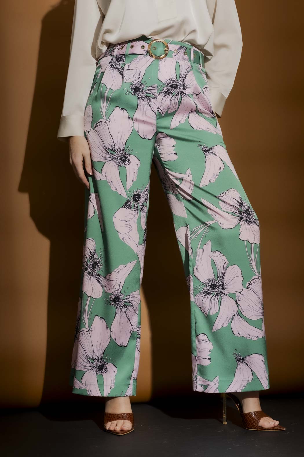 Pink/Green Cleo Pant
