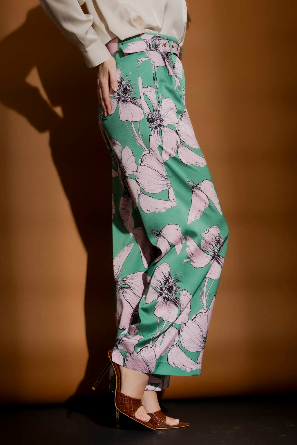 Pink/Green Cleo Pant