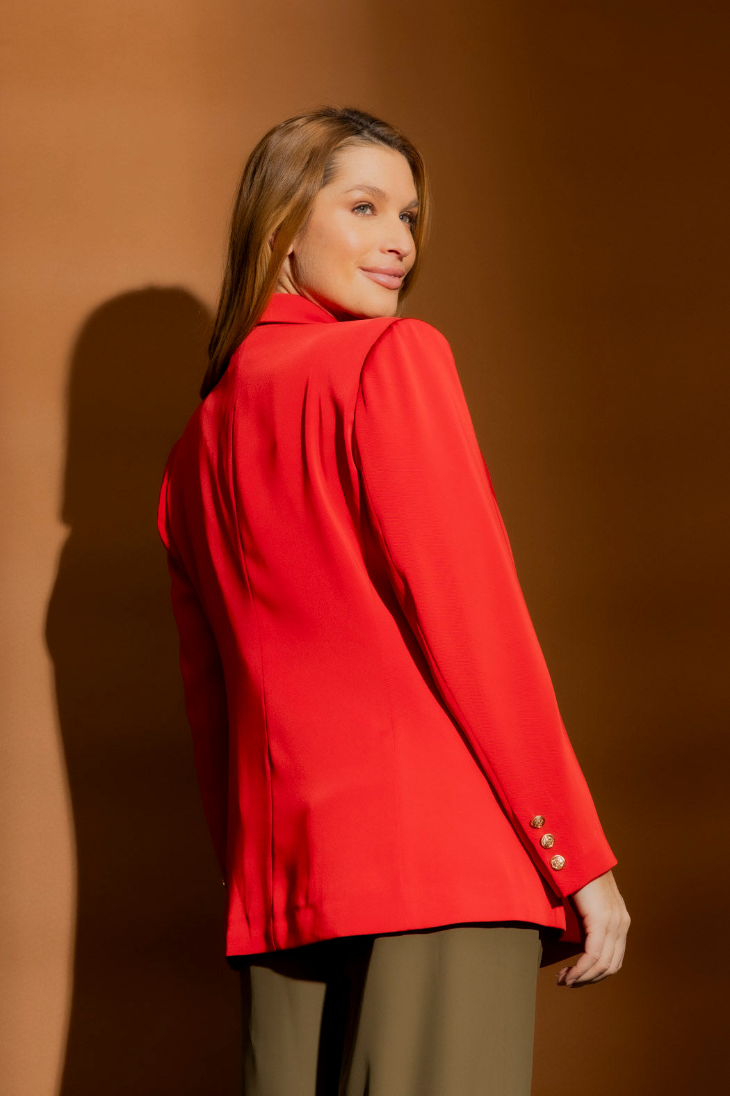 Red Classic Blazer
