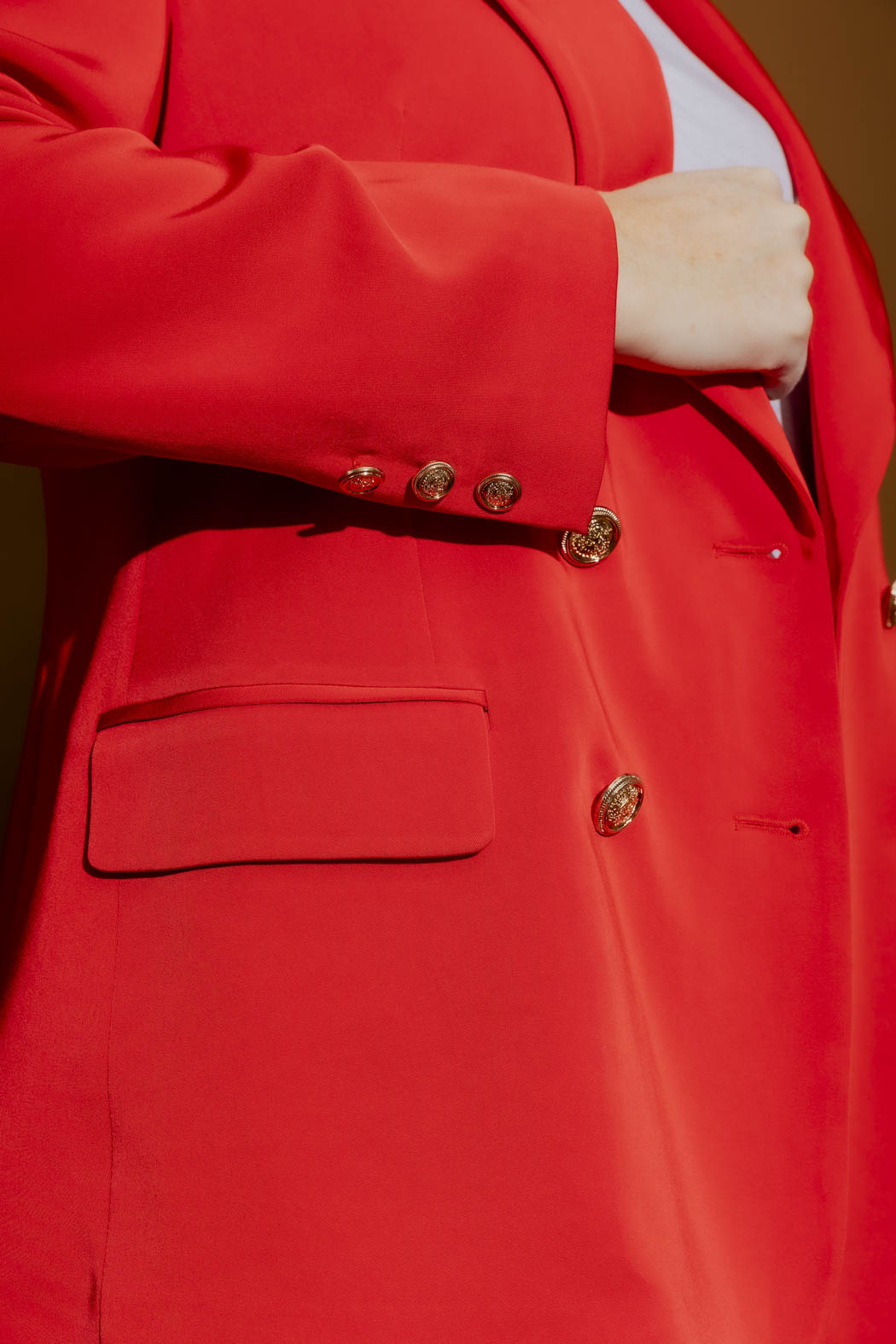 Red Classic Blazer