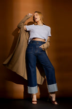 Dark Denim Stretch Pocket Jean Dark Denim