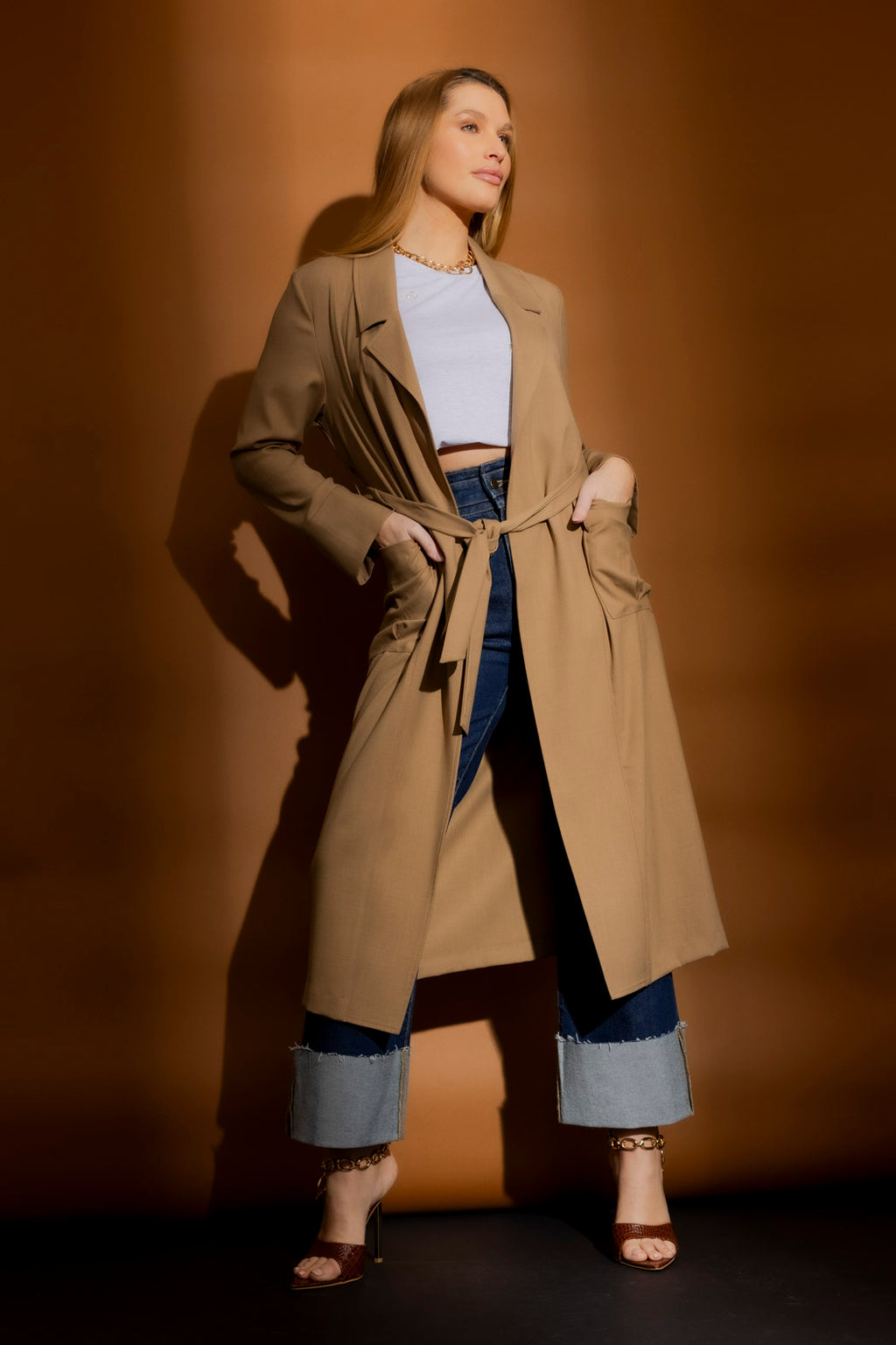 Cocoa Sorrento Trench Coat