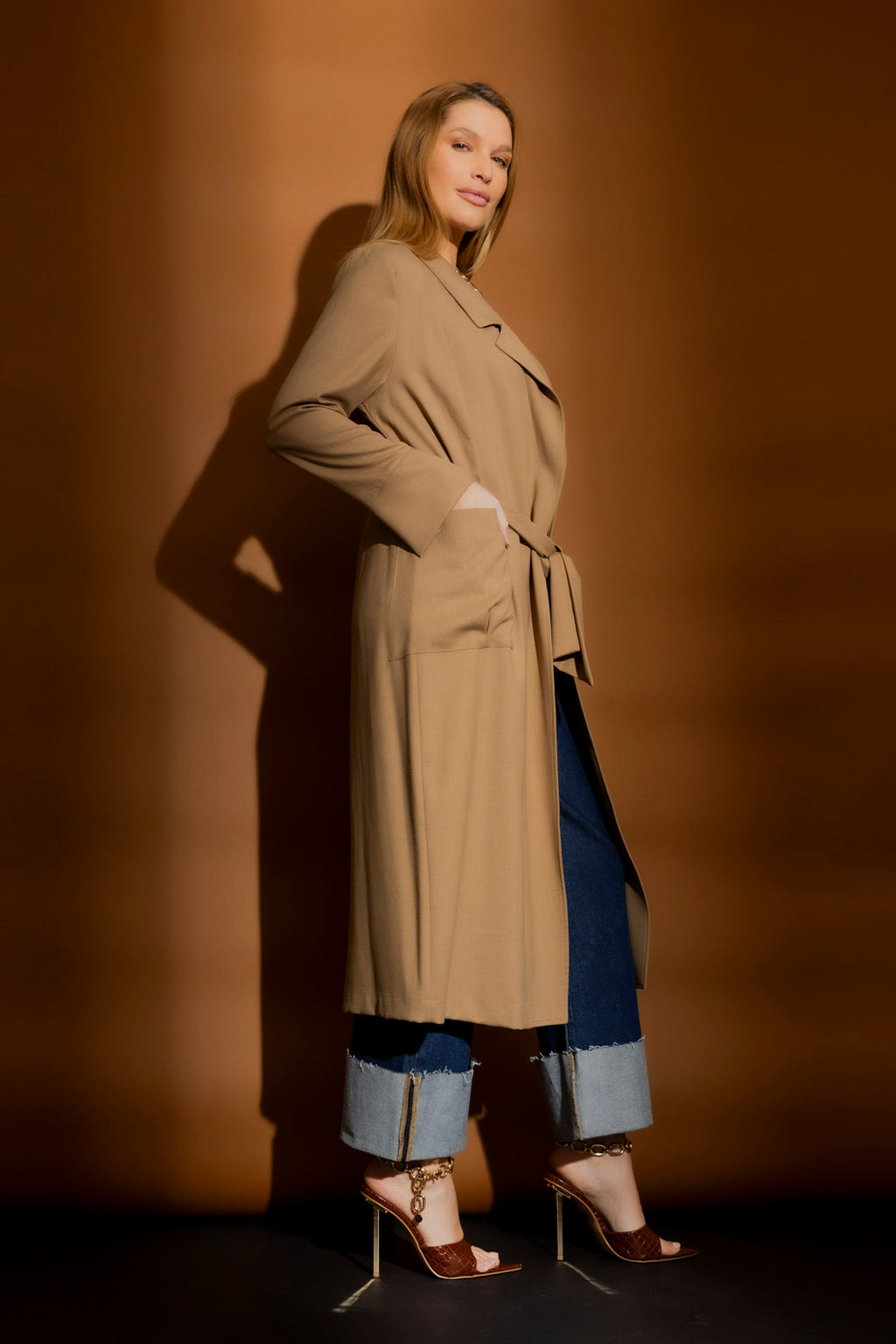 Cocoa Sorrento Trench Coat