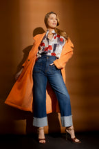 Mid Blue Stretch Pocket Jean Mid Blue