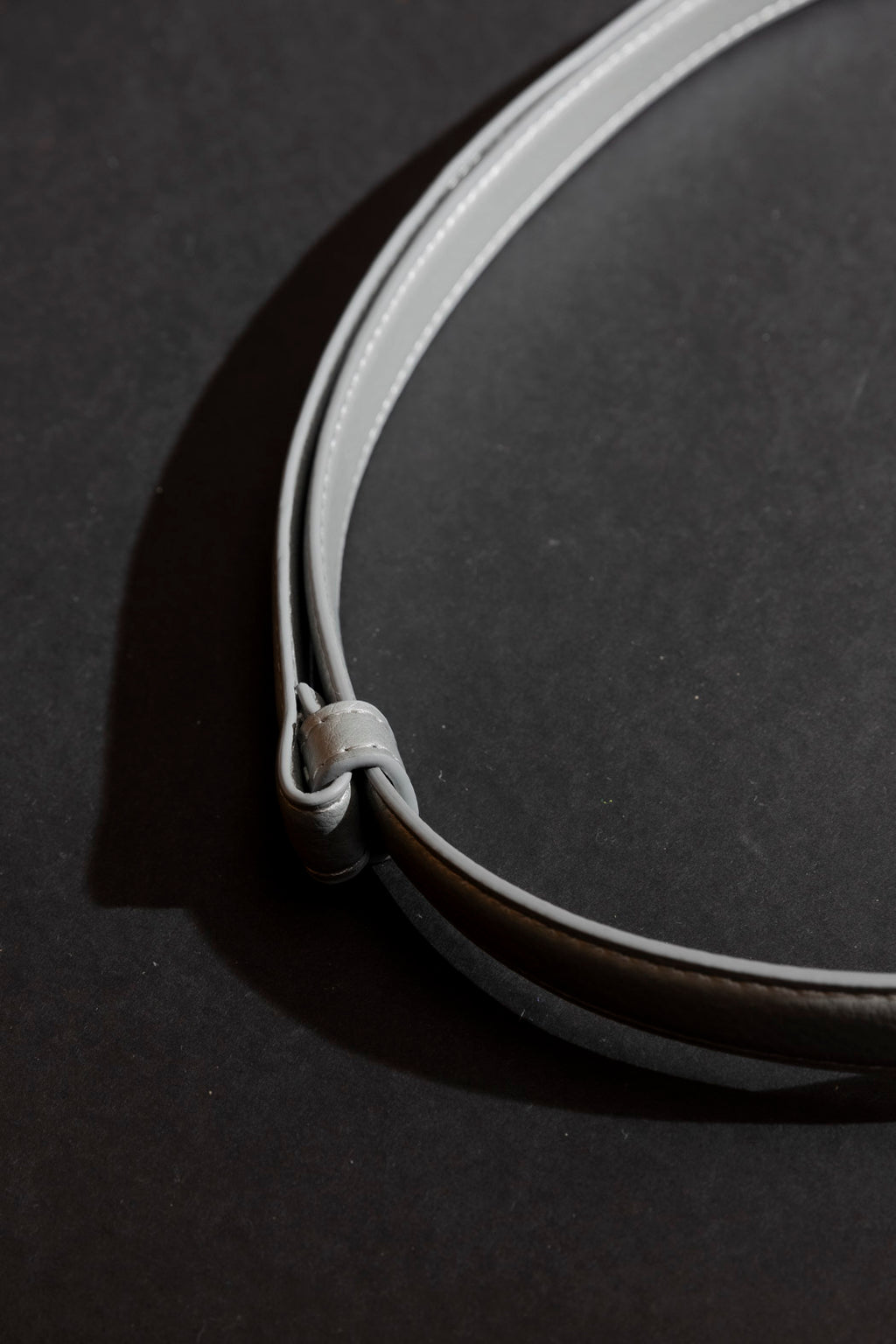 Silver Gold Hook Belt Silver O/S
