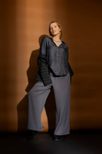 Black Chambray Brit Blogger Shirt
