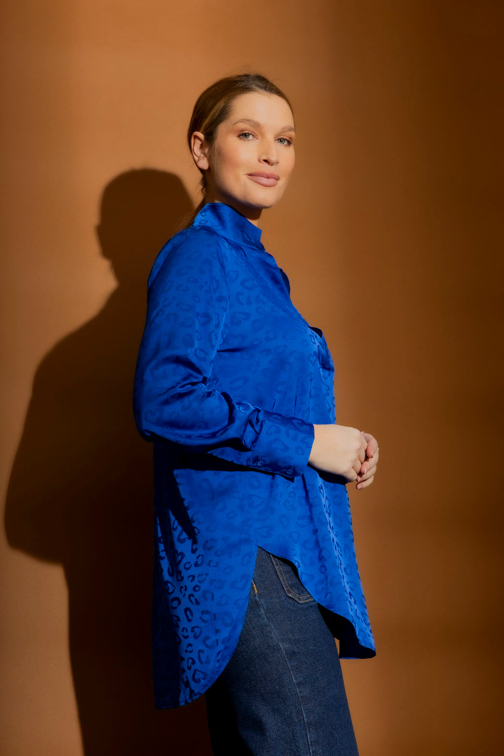 Cobalt Animal Blogger Shirt