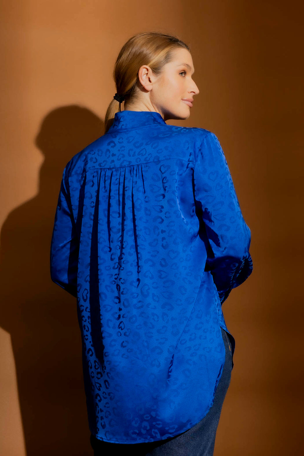 Cobalt Animal Blogger Shirt