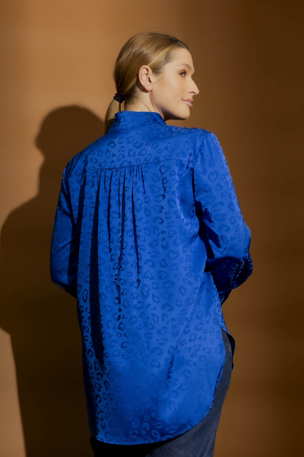 Cobalt Animal Blogger Shirt