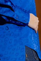 Cobalt Animal Blogger Shirt