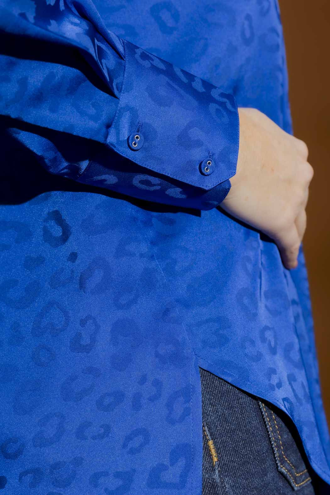 Cobalt Animal Blogger Shirt