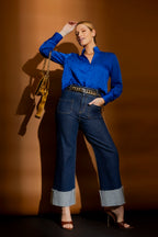 Cobalt Animal Blogger Shirt