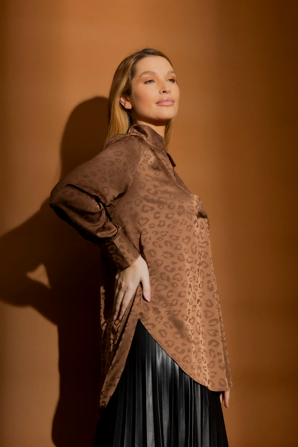 Mocha Animal Blogger Shirt