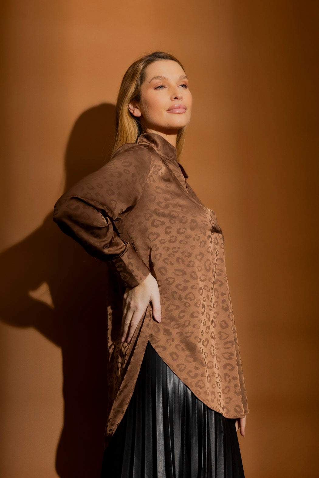 Mocha Animal Blogger Shirt