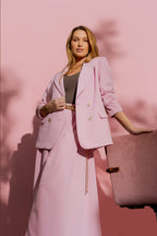 Pink Euro Double Blazer