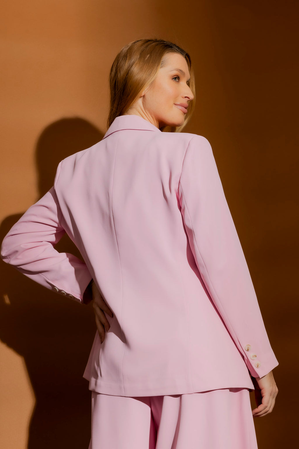 Pink Euro Double Blazer