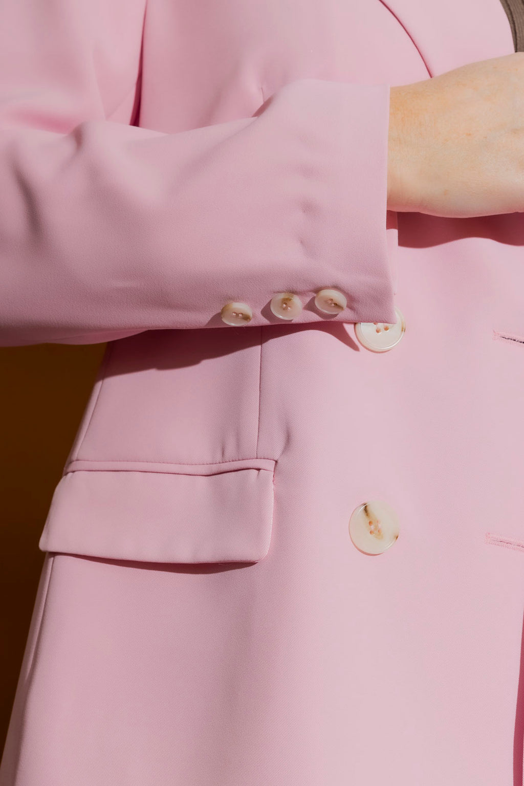 Pink Euro Double Blazer