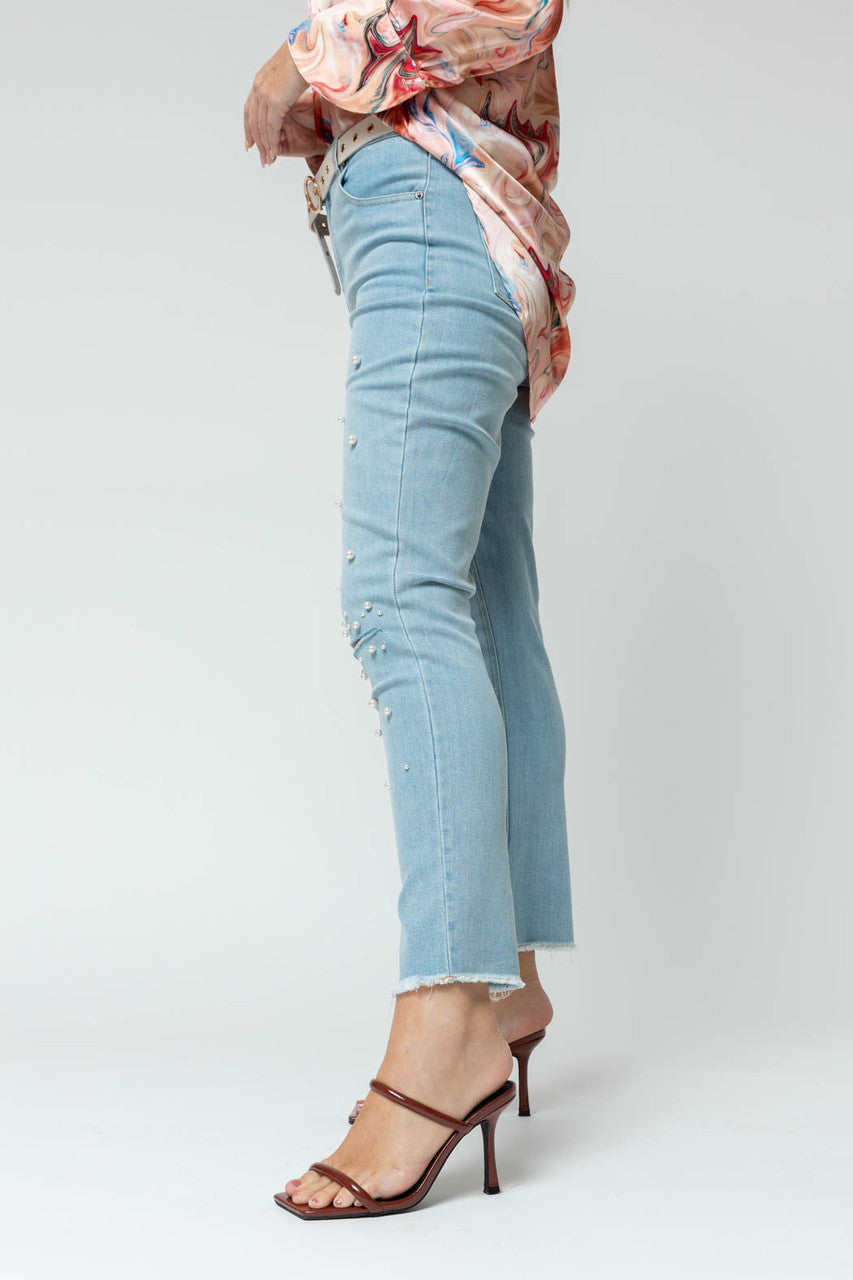 White Pearl Jean 50094d P