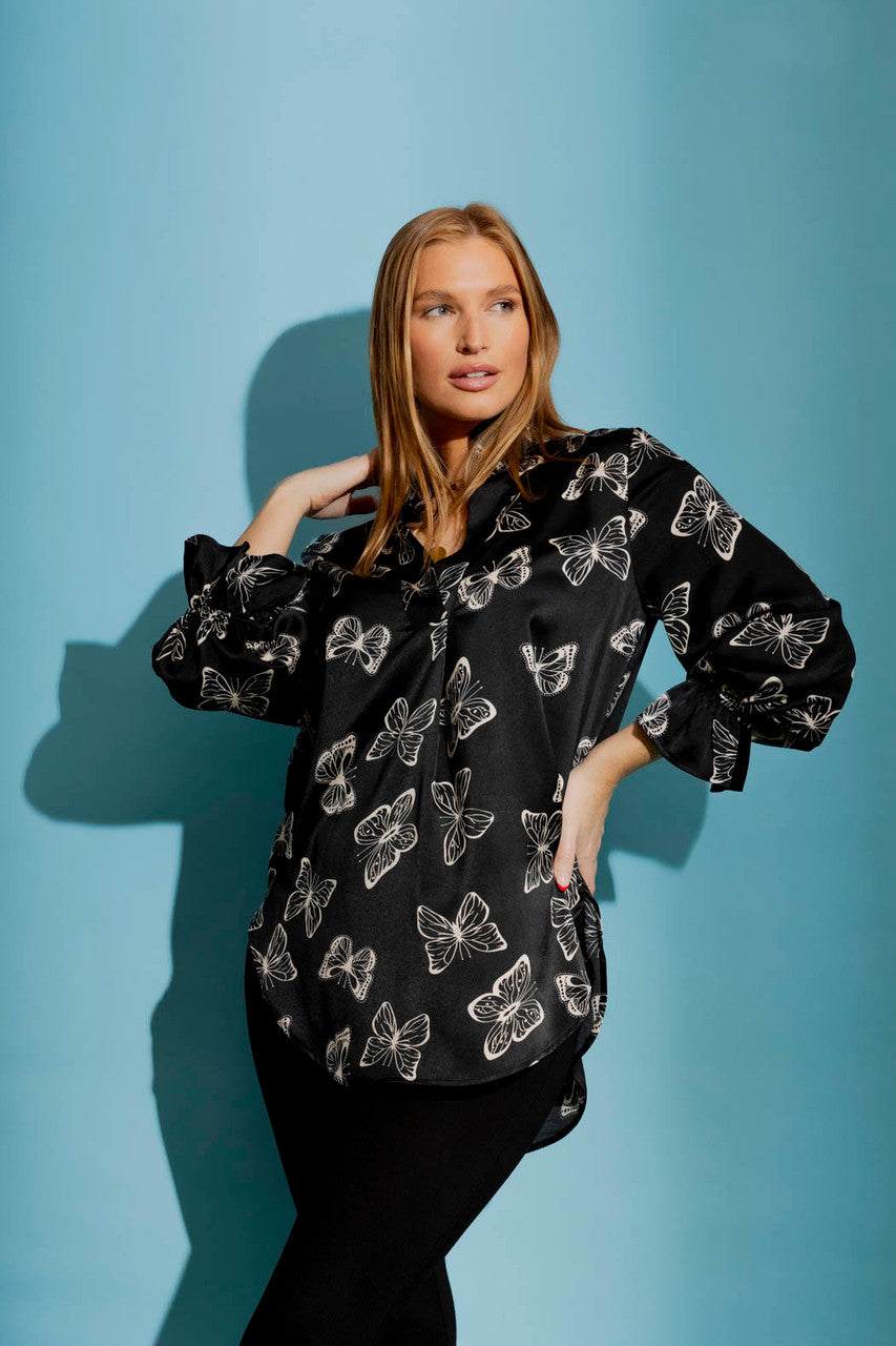 Butterfly Femme Blogger Shirt
