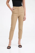 Camel Stretch Capri Pant