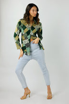 Light Denim Slouch Jeans