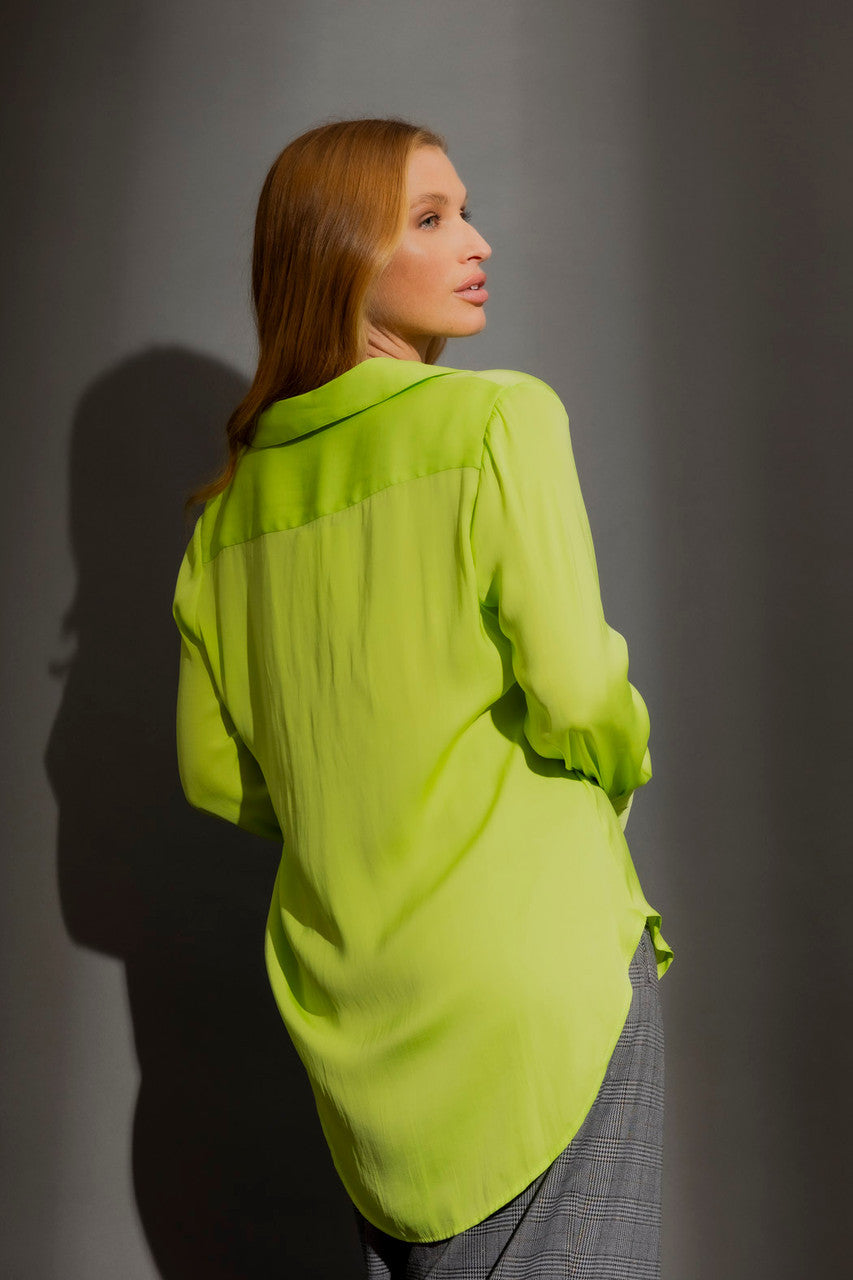 Neon Silky Asana Shirt