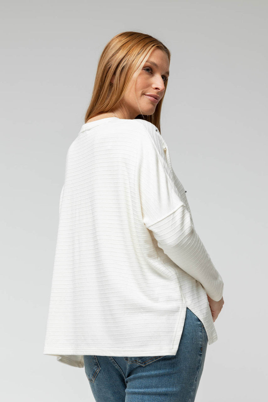Ivory Pearl Crew Jumper-sale