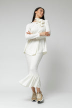Ivory Frill Skirt