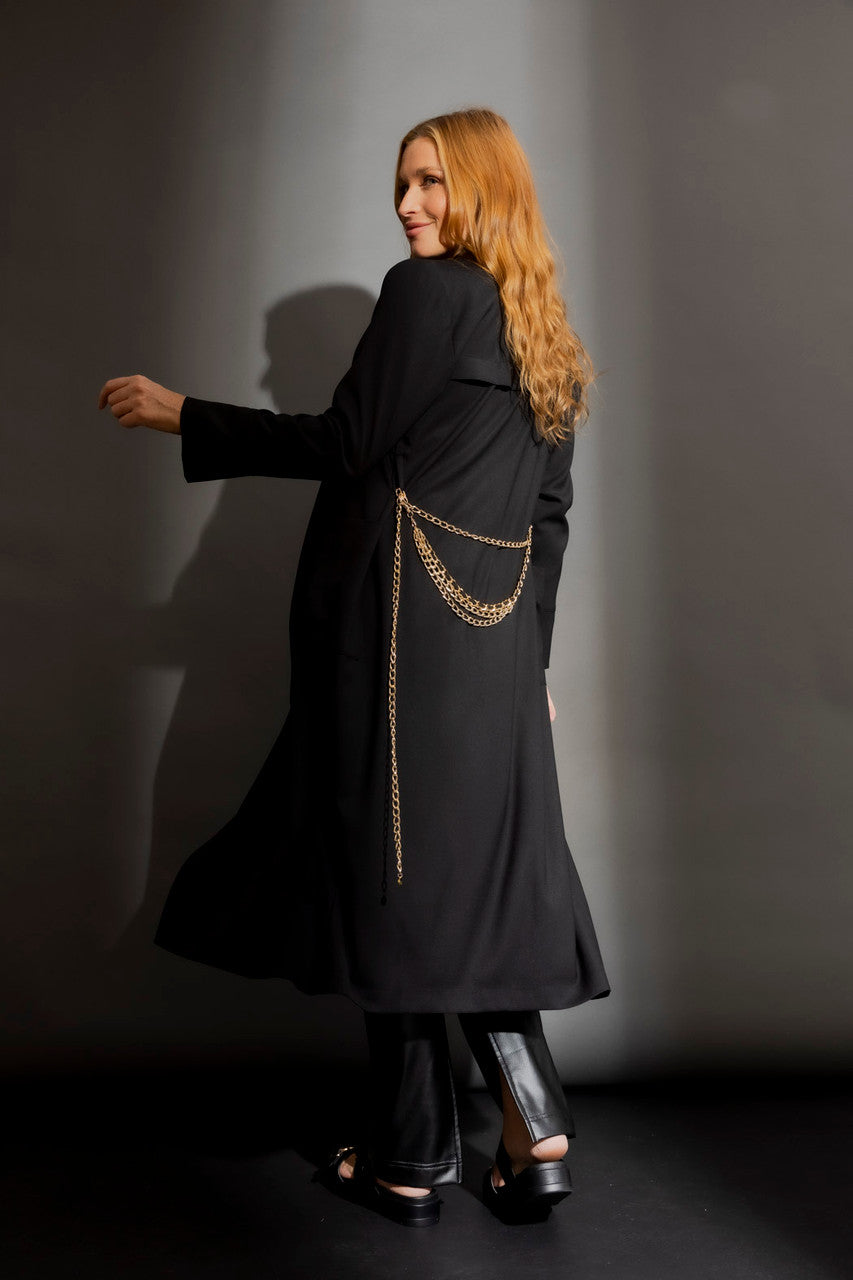 Gold Triple Strand Chain Belt