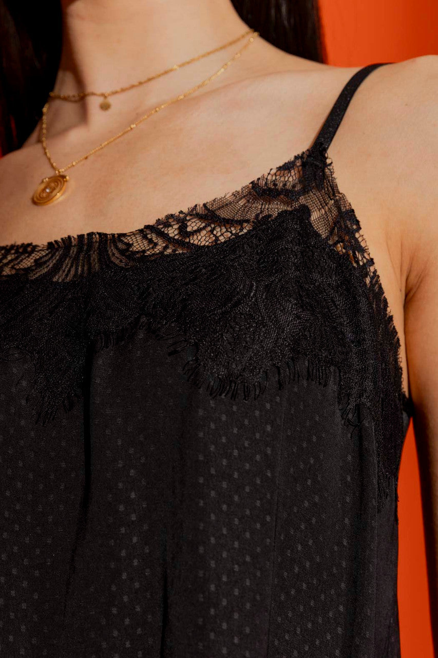 Dobby Lace Cami 60111a H