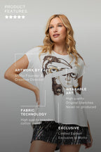 White Double Your Power T Shirt